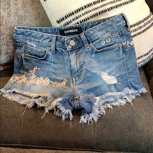 Express Jean Shorts size 2